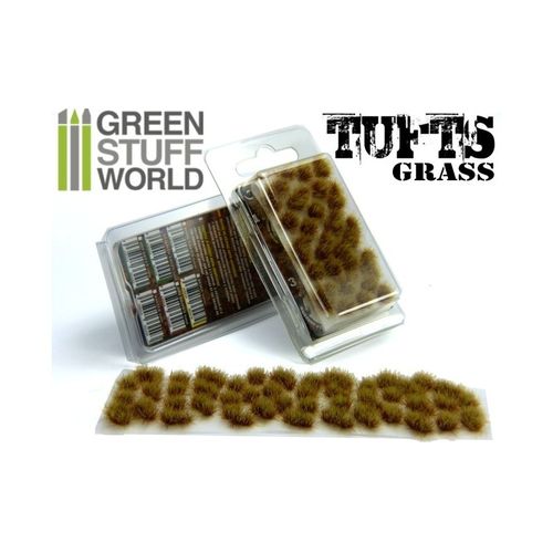 Tufts Grass Dry Brown  6mm self-adhesive