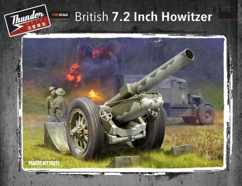 British 7,2 Inch Howitzer  1/35