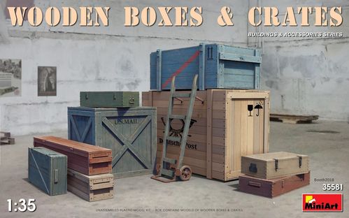 Wooden Boxes & Crates  1/35