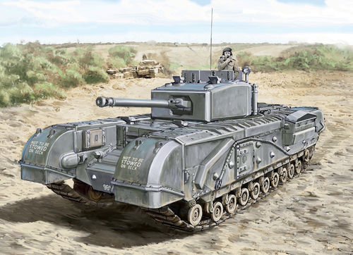 Churchill Mk.III/Mk.III 75mm/MK.IV - AVRE/Mk.V - NA 75/Mk.VI