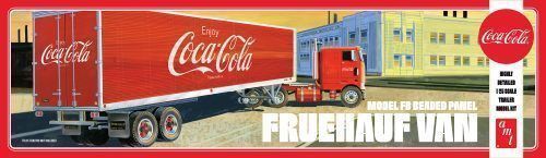 Fruehauf Beaded Van Semi Trailer (Coca-Cola) 1/25