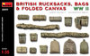 British Rucksacks, Bags & Folded Canvas WWII (1/35)