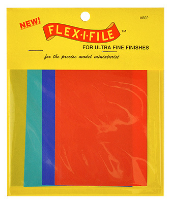 Flex-I-File Abrasive Sheets for Ultra-Fine Finishes