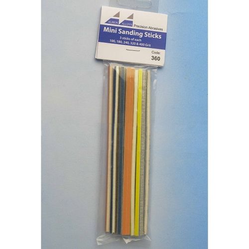 Professional Sanding Files Extra Fine 400/600 Grit (3mm)