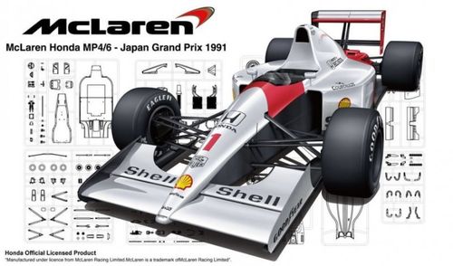 McLaren Honda MP4/6 (Japan GP/San Marino GP/Brazil GP)  1991 1/20