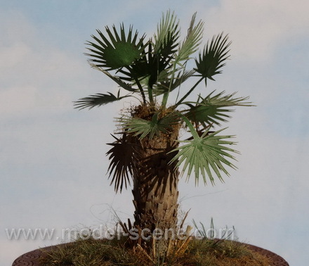 Palm takken type 2 groen (1:35)