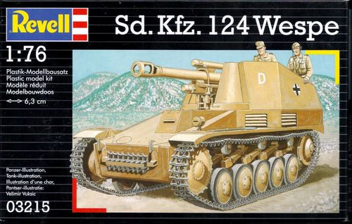 Sd.Kfz.124 "wespe "1/76