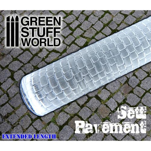 Rolling Pin: Sett Pavement (kinderkop/kassei)