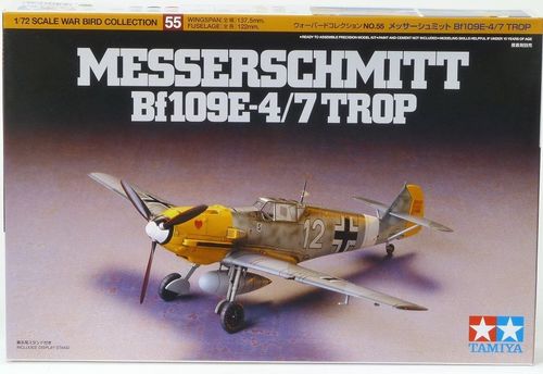 Messerschmitt Bf109E-4/7 Trop 1/72