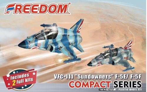 USAF F-5E+F-5F VFC-111 “SUNDOWNERS” Compact series (2 kits)