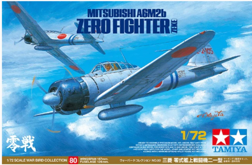 Mitsubishi A6M2b Zero Fighter (Zeke) 1/72