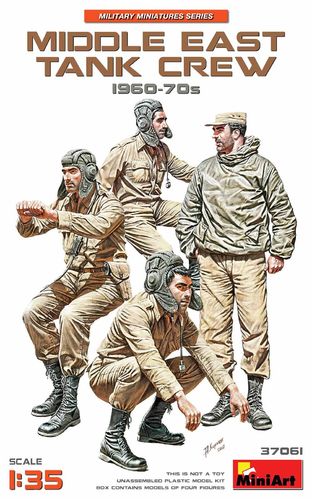 Middle East Tank Crew 1960-70 1/35