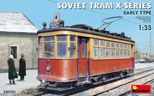 Soviet Tram "X"-Series. Early Type 1/35