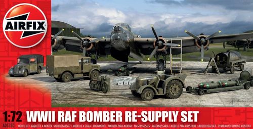 WWII RAF Bomber Re-Supply Set 1/72
