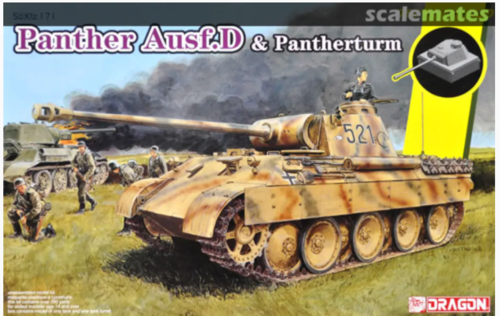 Sd.Kfz.171 Panther Ausf.D + Pantherturm 1/35 (2 complete kits)