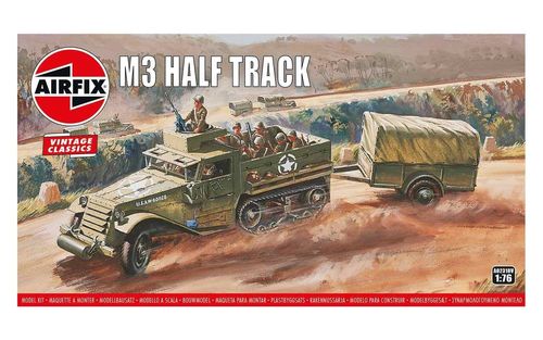 M3 Half Track & 1 Ton Trailer  1/76