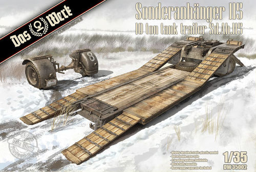 Sonderanhänger 115 - 10t Tank Trailer Sd.Ah.115  1/35