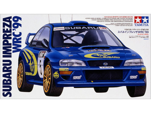 Subaru Impreza Wrc Burns Thiry Corsica Subaru 1999 1/24