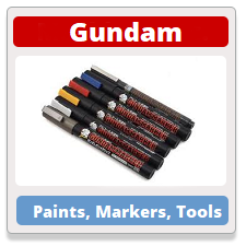Gundam Paints Markers & Tools