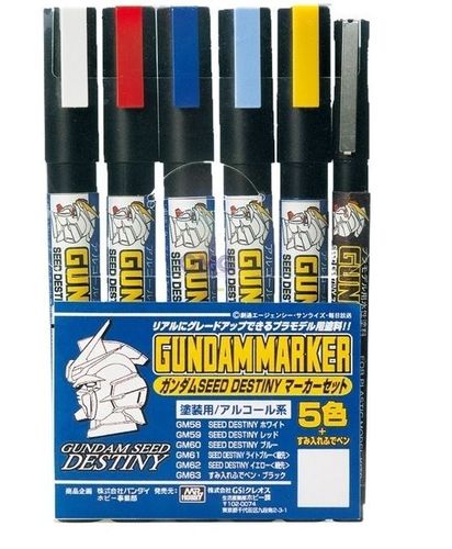 Gundam Marker Seed Destiny Set