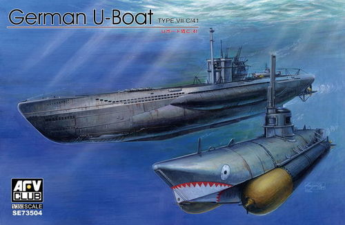 German U-Boat Type VII C41 1/350