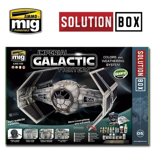 IMPERIAL GALACTIC FIGHTERS  SOLUTION BOX