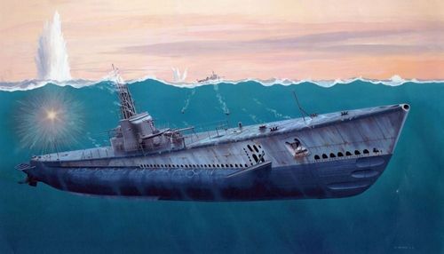 US Navy Submarine GATO-CLASS 1/72 Platinum Edition