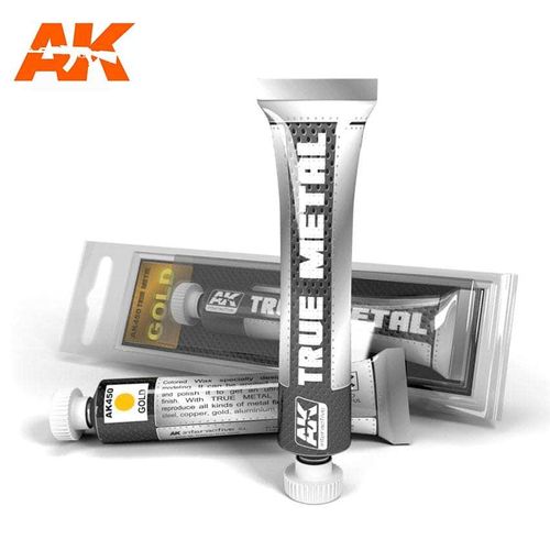 AK Interactive True Metal Wax : Gold