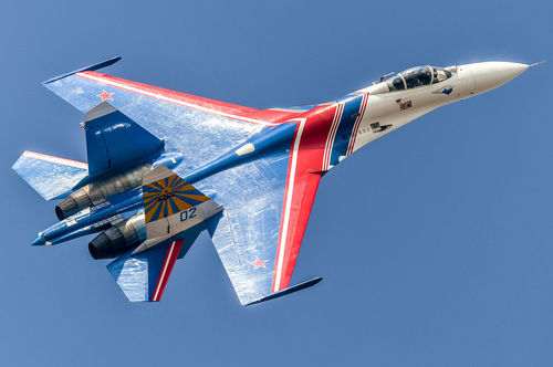Su-27 Flanker B - Russian Knights Aerobatic Team 1/48