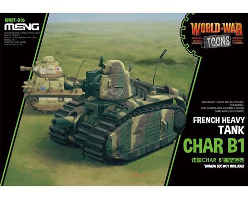 French Heavy Tank Char B1 (Cartoon Model)