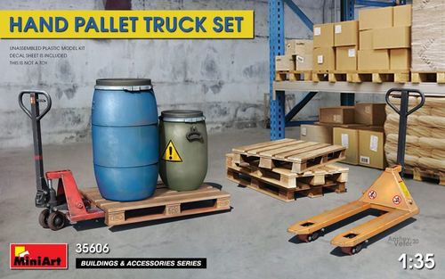 Hand Pallet Truck Set 1/35