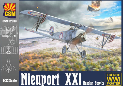 Nieuport XXI Russian Service 1/32 (inclusief Belgische versies)