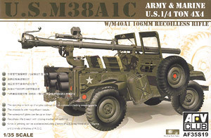 JEEP M38 w/106 mm GUN 1/35
