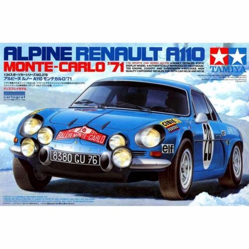 Renault Alpine A110 Anderson Monte Carlo Elf 1971 1/24