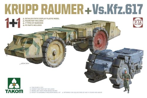 2 kits Combo KRUPP RÄUMER+ Vs.Kfz.617
