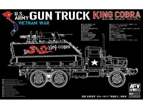 King Cobra Gun Truck (M54 + M113) 1/35