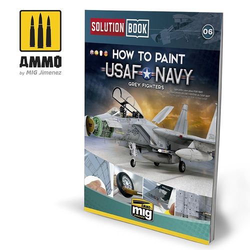 Solution Book: How To Paint USAF Navy Grey Fighters