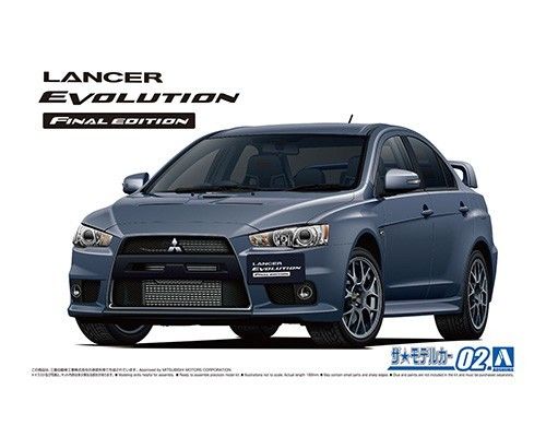 Mitsubishi CZ4A Lancer Evolution X Final Edition 2015 1/24