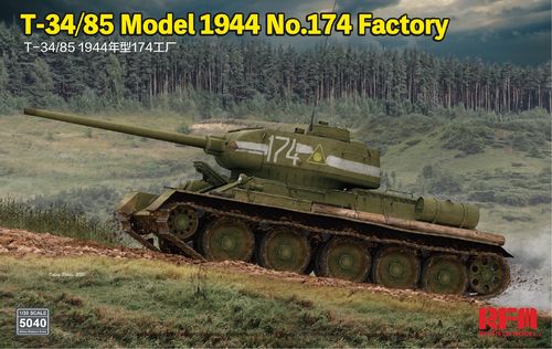 T-34/85 Model 1944 No.174 Factory  1/35