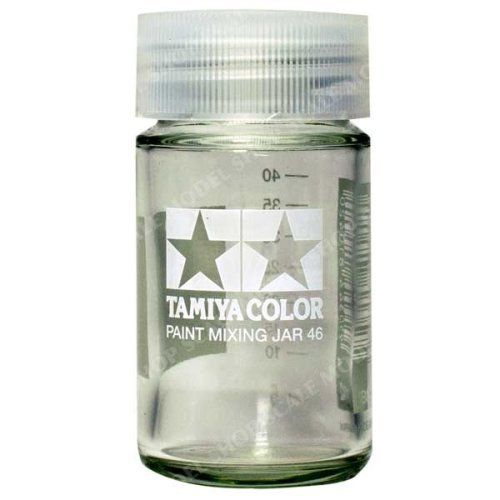 Tamiya verfmeng-glas rond (46ml)