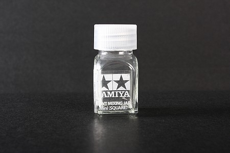 Tamiya verfmeng-glas vierkant (10ml)