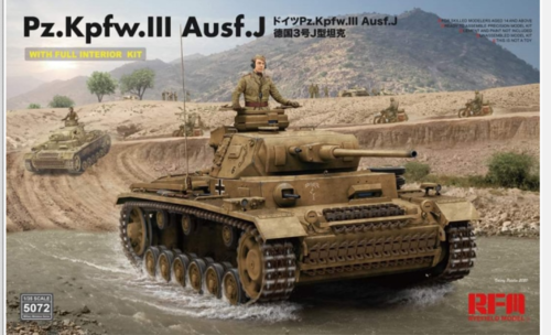 Pz. Kpfw. III Ausf. J w/ full interior 1/35