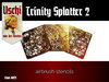 Trinity Splatter II Airbrush stencils