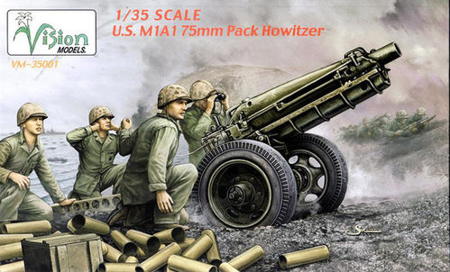 US 75mm Howitzer M1A1  1/35