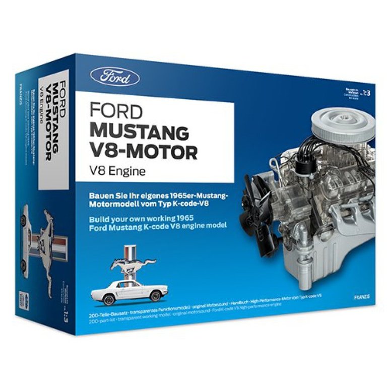 Ford Mustang V8 Model Engine Kit 1/3