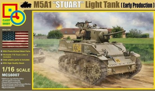 M5A1 Stuart (Early Production) 1/16