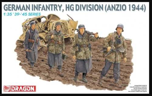 German Infantry, HG Divison (Anzio 1944) 1/35