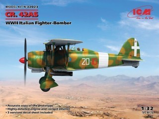 CR. 42AS, WWII Italian Fighter-Bomber 1/32