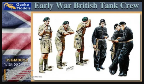 Early War British Tank Crew 1/35