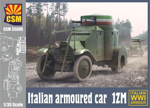 Italian Armoured Car 1ZM  1/35